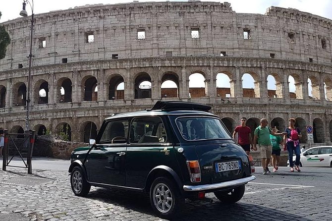Ancient Tour of Rome by Mini Cooper Classic Cabrio With Aperitif - Aperitif Inclusions