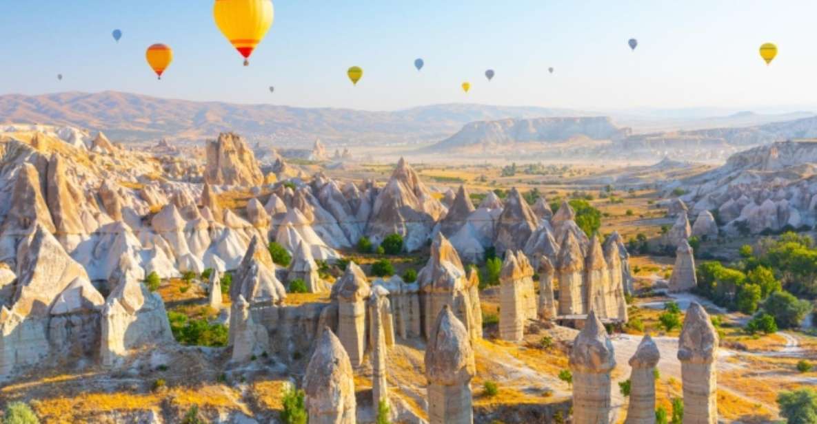 Antalya/Alanya/City of Side/Kemer: Cappadocia 2-Day Tour - Day 1 Itinerary