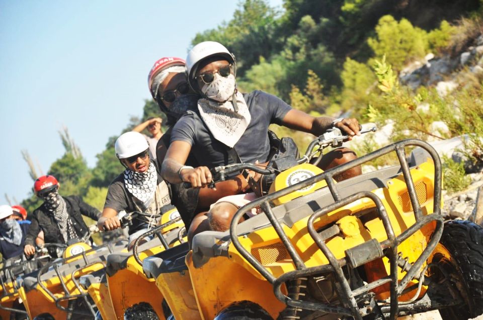 Antalya: Guided Quad Safari Tour With Instructors - Inclusions