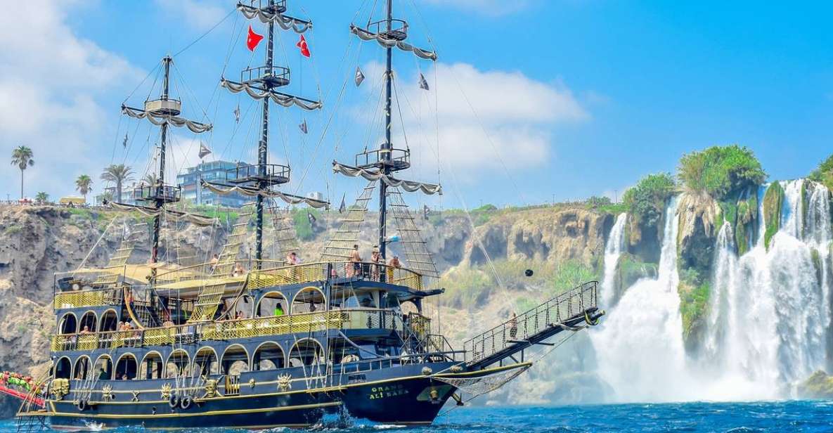 Antalya: Lara Pirate Boat Trip W/Animations, Lunch & Pick-Up - Booking Options