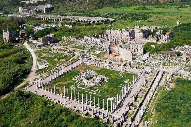 Antalya Tour To Perge Aspendos And Side With Manavgat Waterfall - Side Archaeological Site