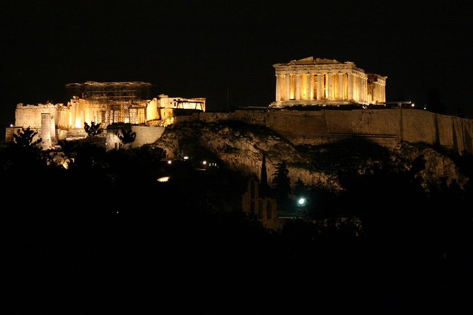 Athens by Night Private Tour /5 Hours (With Live Music & Folklore Dance) - Pickup and Drop-off Logistics