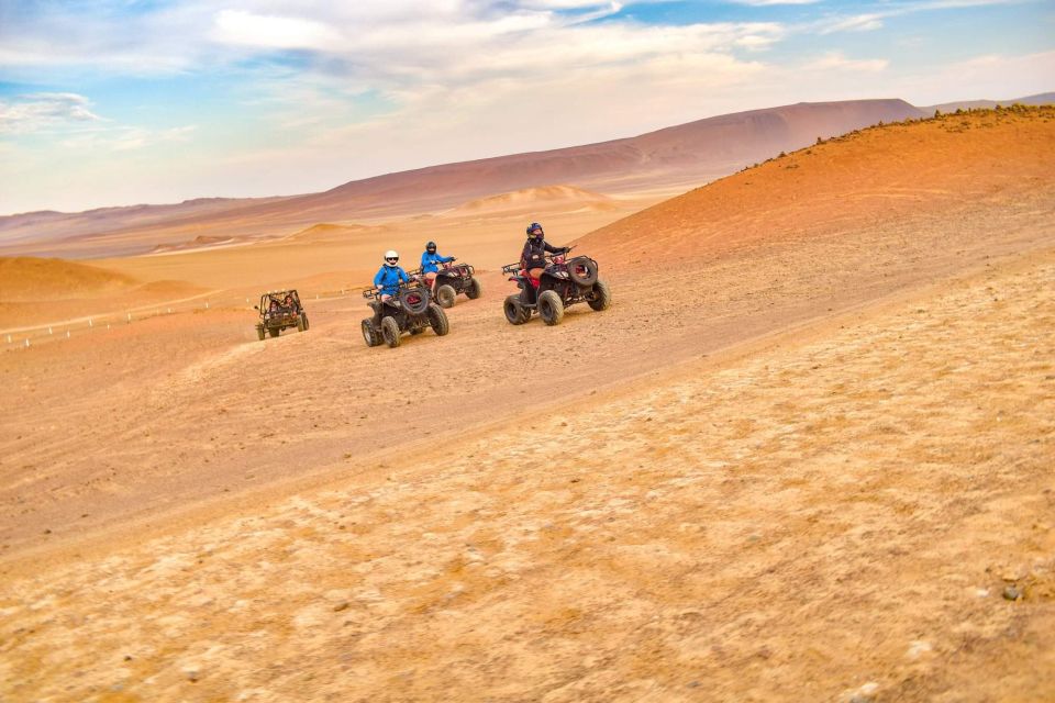 ATV Adventure Ballestas Island and Paracas National Reserve - Inclusions