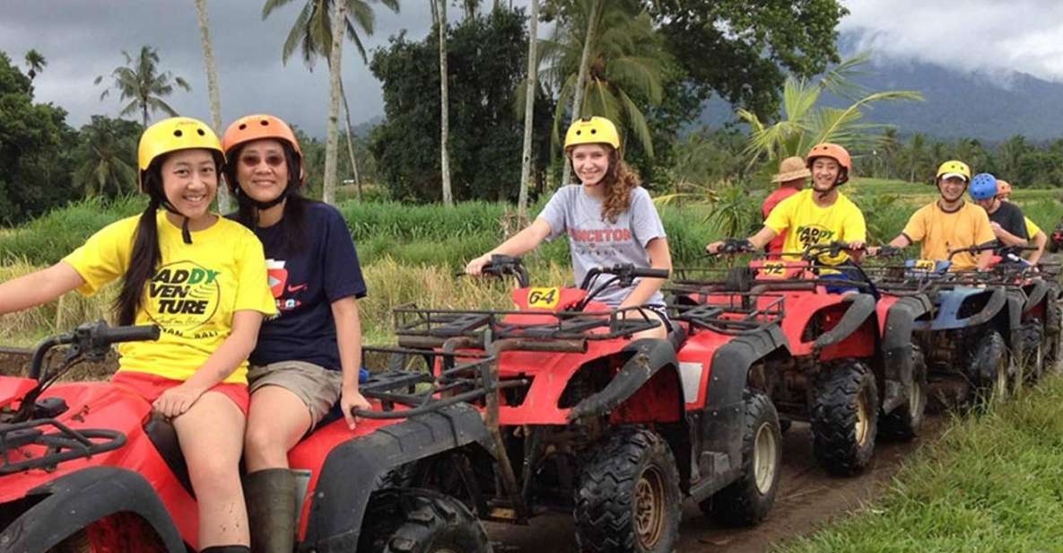 ATV Quad Biking Ubud Adventure Include Lunch - Terrain Exploration Options