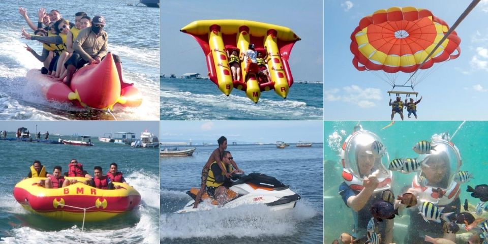 Bali: Best Price Watersport Activities Tickets - Inclusions and Benefits