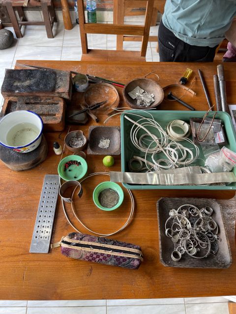 Bali Jewelery Silver Making Class With Own Design - Transportation Details