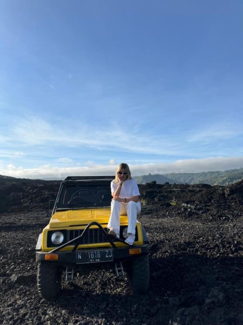 Bali: Mount Batur Jeep Sunrise Adventure and Black Lava - Activity Description