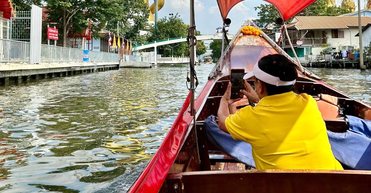 Bangkok: Canal Cruise by Longtail Boat - Inclusions