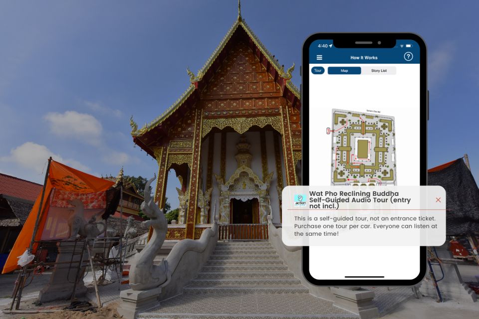 Bangkok: Reclining Buddha (Wat Pho) Self-Guided Audio Tour - Downloading the Audio Tour Guide