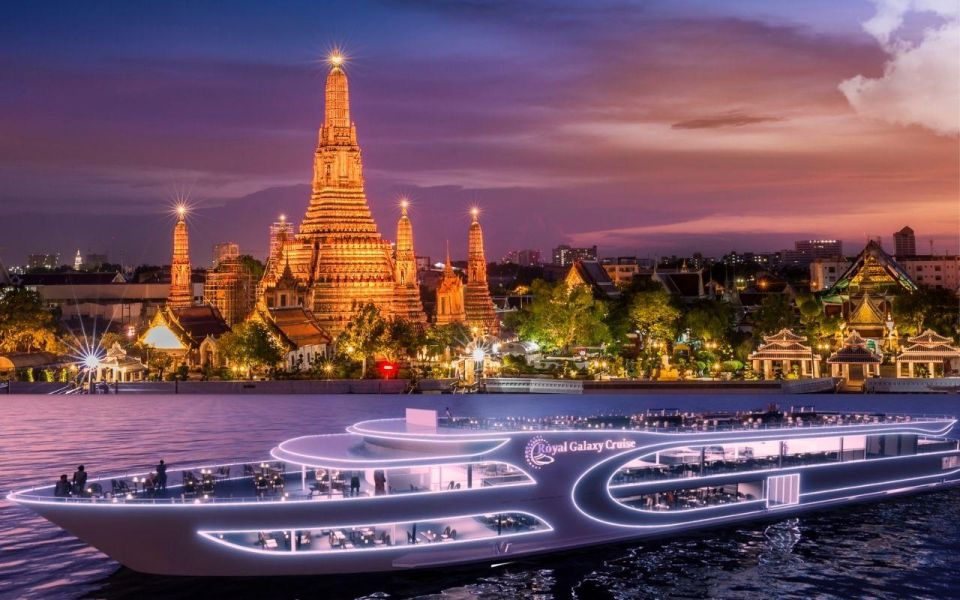 Bangkok: Royal Galaxy Chao Phraya River Dinner Cruise - Description of the Royal Galaxy Cruise