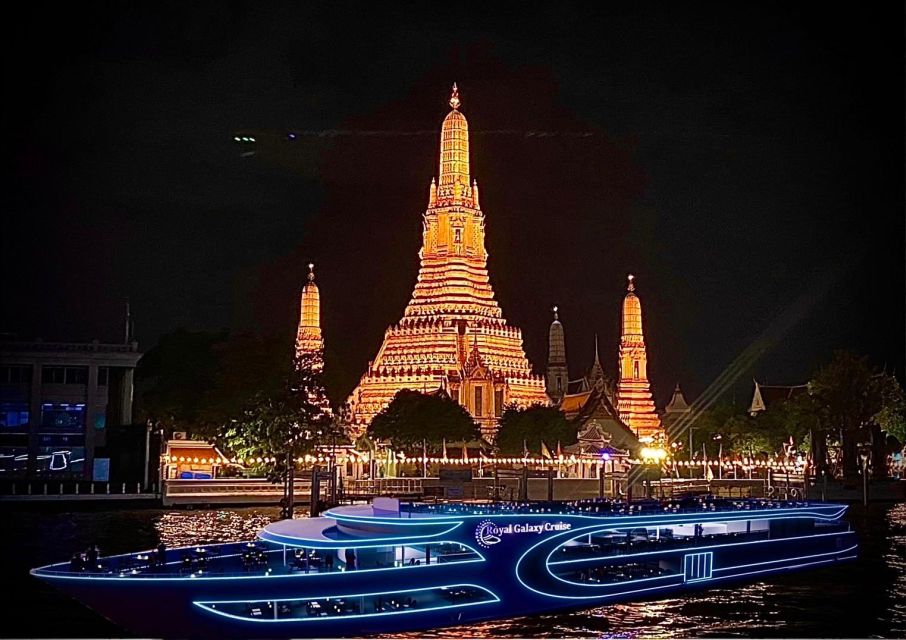 Bangkok: Royal Galaxy Luxury Cruise With Dinner Buffet - Dining Experience and Menu Highlights