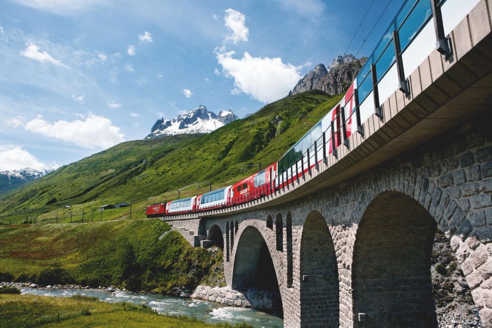 Basel: Swiss Alps Glacier Express Train Ride & Lucerne Tour - Activity Description