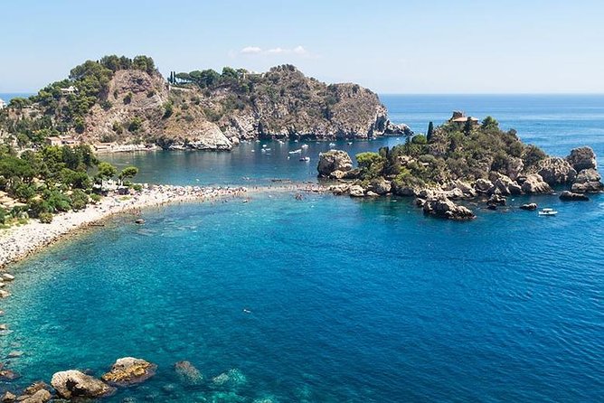 Best Of Messina Shore Excursion: Taormina, Naxos, Isolabella, Castelmola Tour - Isolabella Experience