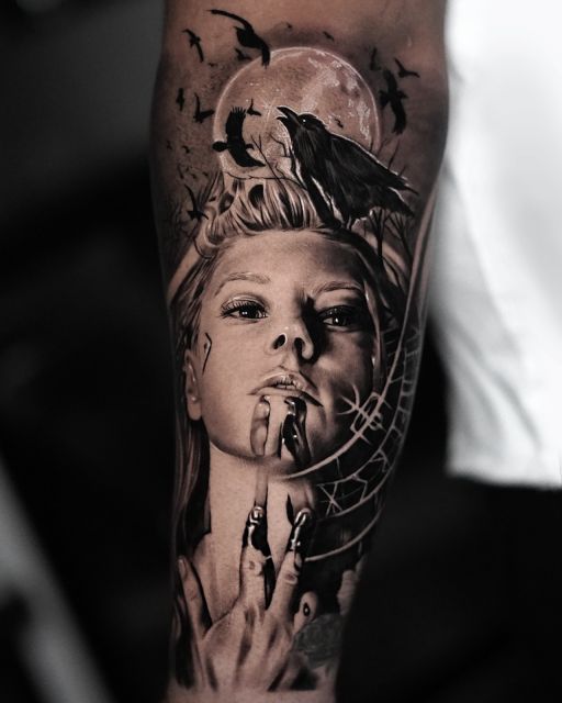 Black and Grey Realistic Tattoo With Daniel Muñoz - Inclusions in the Tattoo Service Package