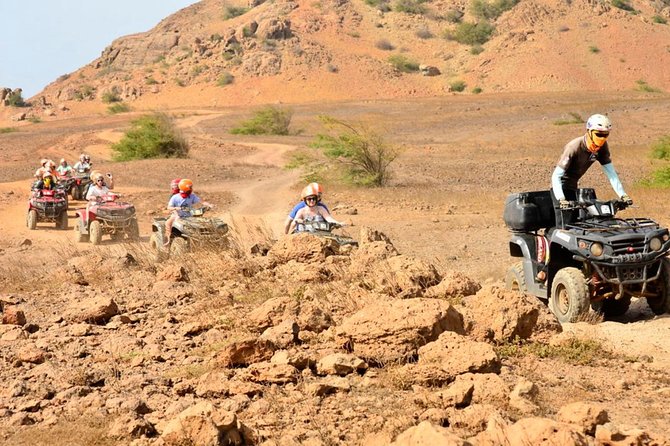 Boa Vista Island: Viana Desert ATV Adventure & Swim at Cabo De Santa Maria - Common questions