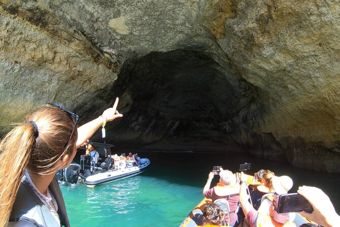 Boat Trip to the Caves of Benagil - Cave Exploration