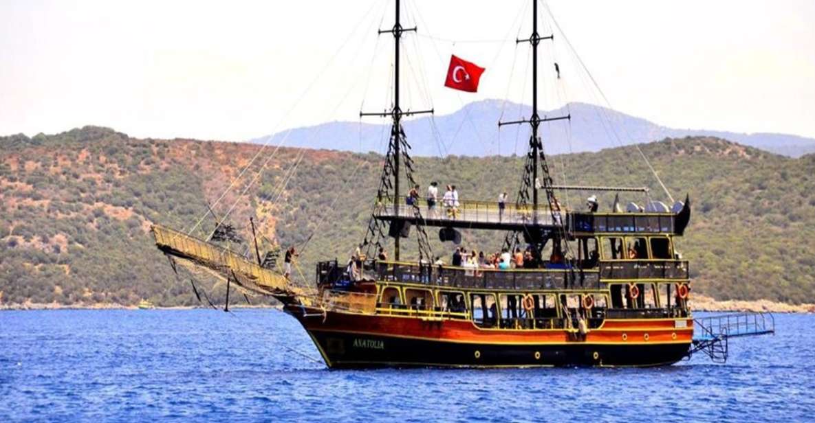 Bodrum: Pirate Boat Trip With BBQ Lunch and Optional Pickup - Highlights of the Pirate Boat Trip