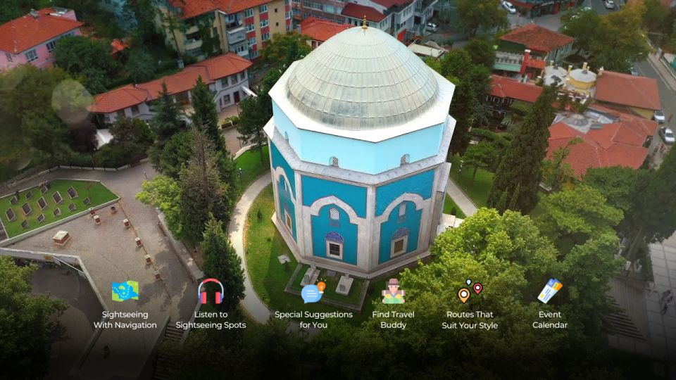 Bursa: City of Shrines With GeziBilen Digital Audio Guide - Inclusions