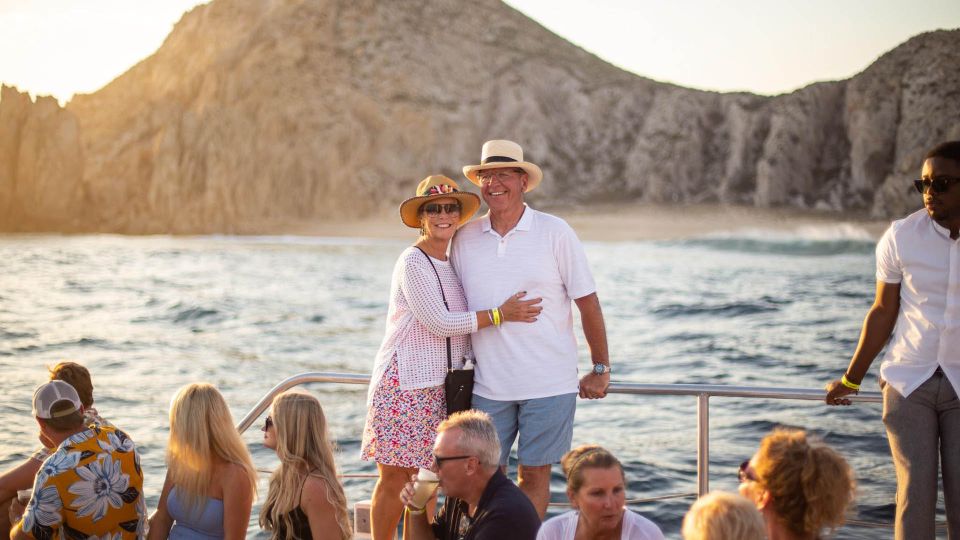 Cabo San Lucas: 2 Hour Sunset Cruise With Food and Wine - Full Description