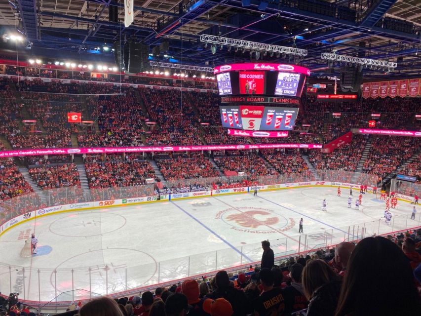 Calgary: Calgary Flames Ice Hockey Game Ticket - Highlights