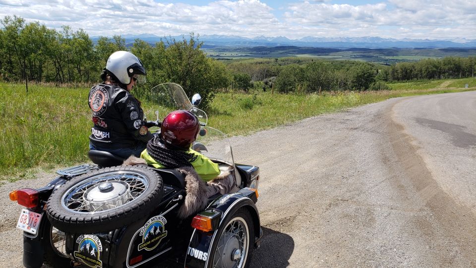 Calgary: Sidecar Motorcycle Tour of Rocky Mountain Foothills - Booking Info