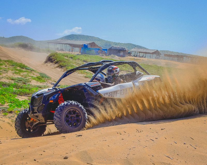 Can-Am X3 Turbo Adventure: Cabo Desert Trails & Beach Ride - Main Stops