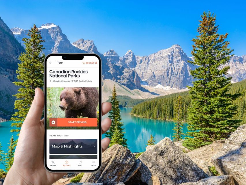 Canadian Rockies: Self-Guided Audio Driving Tours - Booking Information