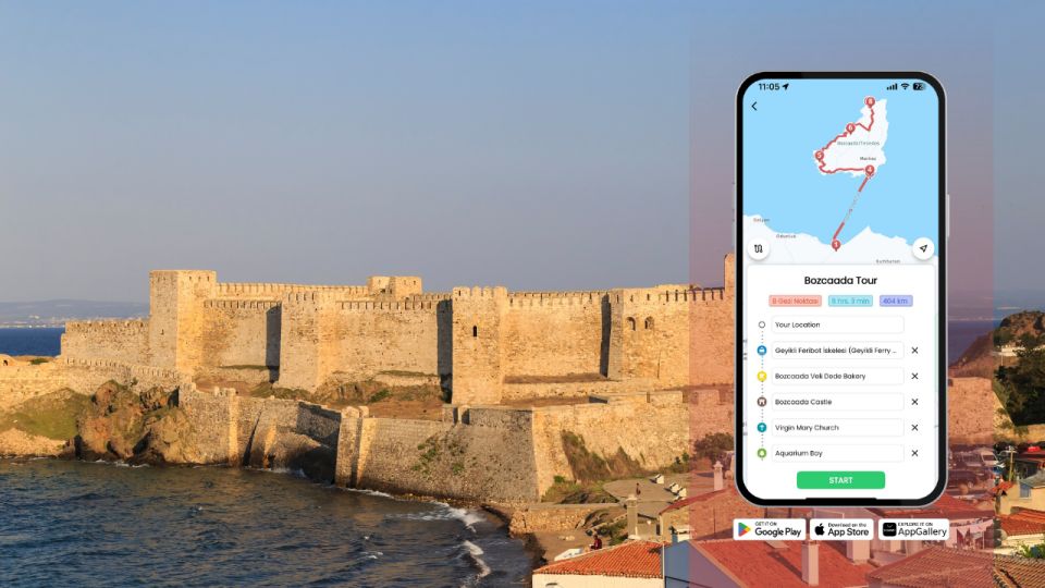 Canakkale: Bozcaada Tour - Route Details