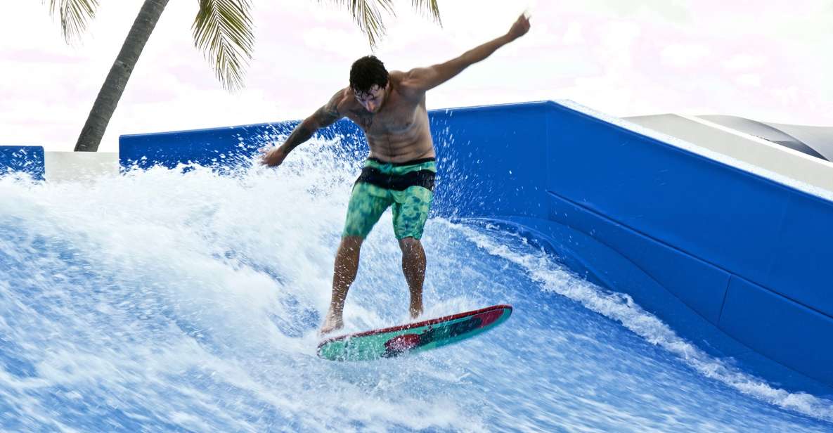 Cancun: Hop-On Hop-Off Bus Tour With Flowrider Experience - Flowrider Experience Inclusions