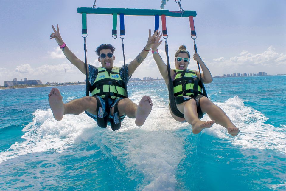 Cancun: Parasailing and Jet Ski Tour in Cancun Bay - Water Sport Specifics