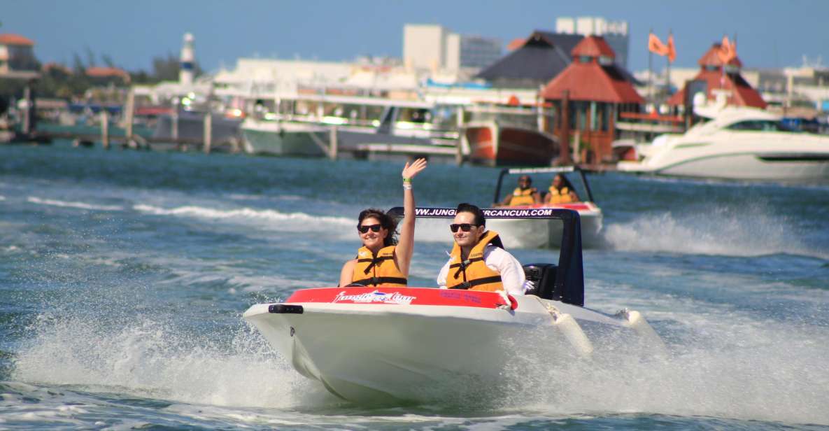 Cancún: Shared Speedboat & Jet Ski Rental With Snorkel Tour - Inclusions