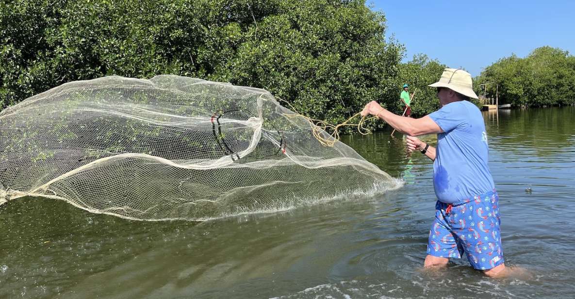 Cartagena Fishing, Crabbing, Birdwatching Experience Lunch - Inclusions