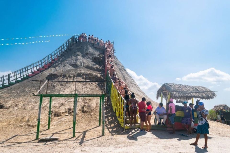 Cartagena: Mud Volcano Tour With Lunch, Pool, and Beach - Engagement With Local Community