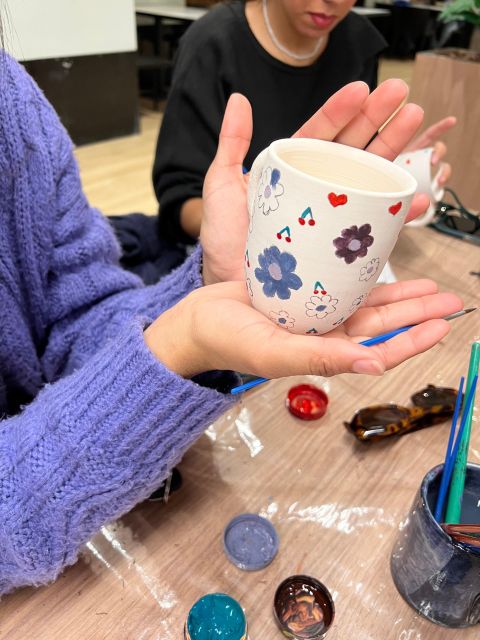 Ceramic Painting Class, Marrakech - Materials Provided in the Class