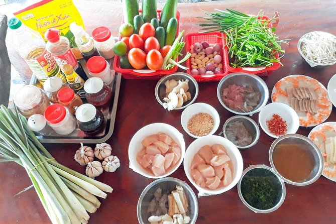 Chef Vu Cooking Class Plus Market Trip in Saigon Center (Pick up by Cyclo) - End of Activity