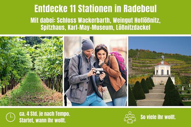 City Game Scavenger Hunt Radebeul - Independent City Tour I Discovery Tour - Viator Insights