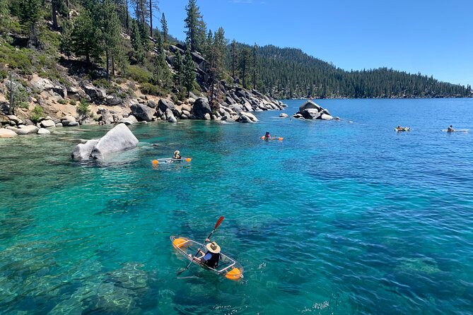 Clear Kayak Paddle Tour at Sand Harbor - Clear Kayak Features