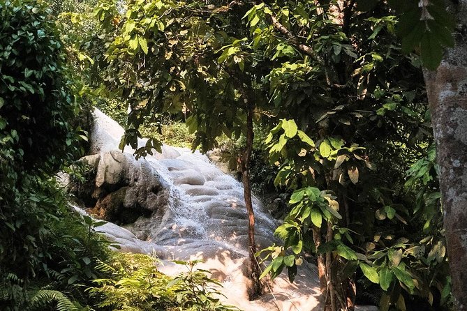 Climb Sticky Waterfall Like a Spiderman - Enjoy Scenic Views and Adventure