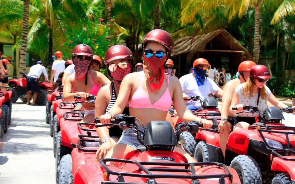 Combo Adventure: Parasailing & ATV Jungle Trail in Maroma - Inclusions