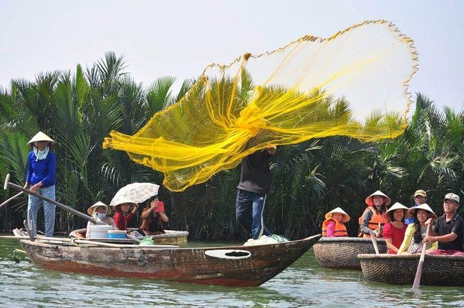 Cooking Class Hoi An:Local Market, Basket Boat, Fishing & Cooking - Hands-On Cooking Class Instruction