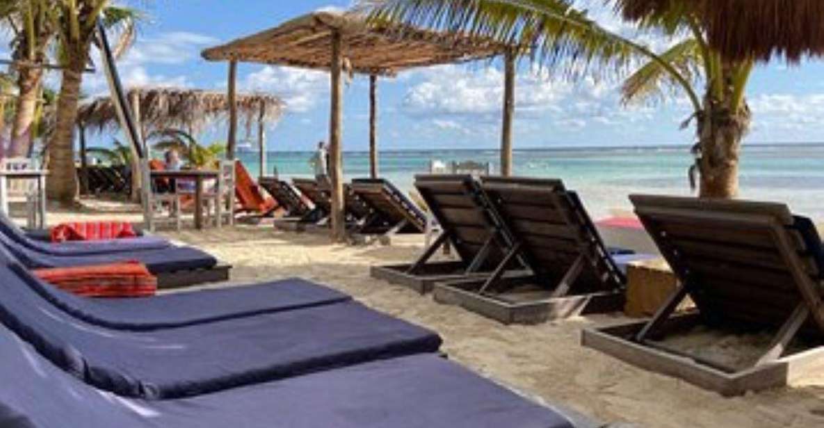 Costa Maya :Vip Beach Club Experience Relaxing Massage - Inclusions in VIP Package