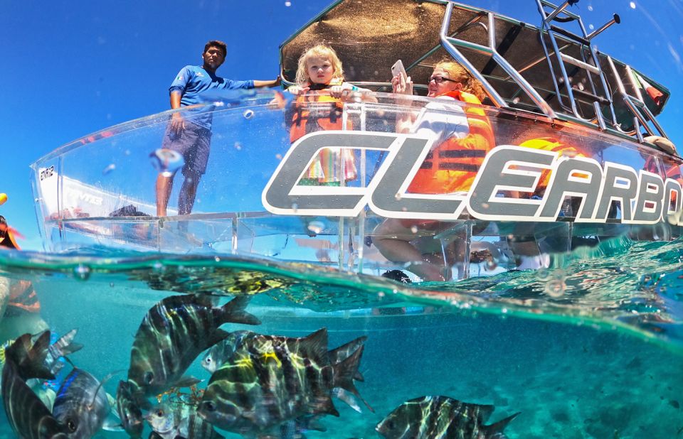 Cozumel: Excursion Crystal Boat Tour With Snorkel & Drinks - Description