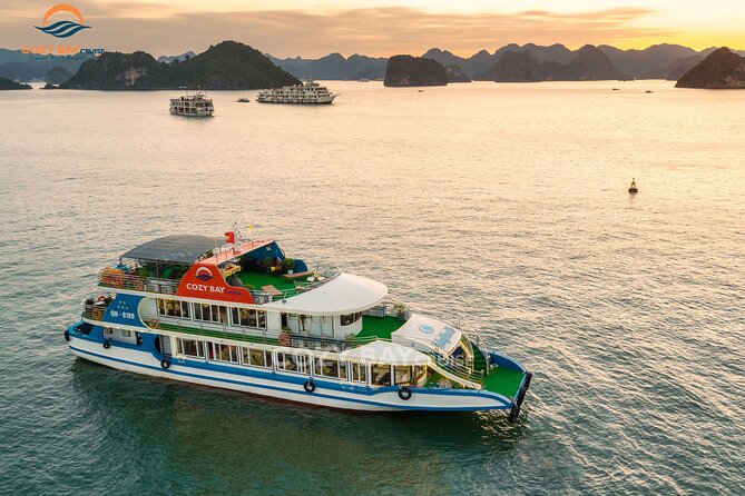 Cozy Bay Halong 5-Star Day Cruise, Buffet, Cave, Kayak, Swimming - Impact of Tour Guides on Experience
