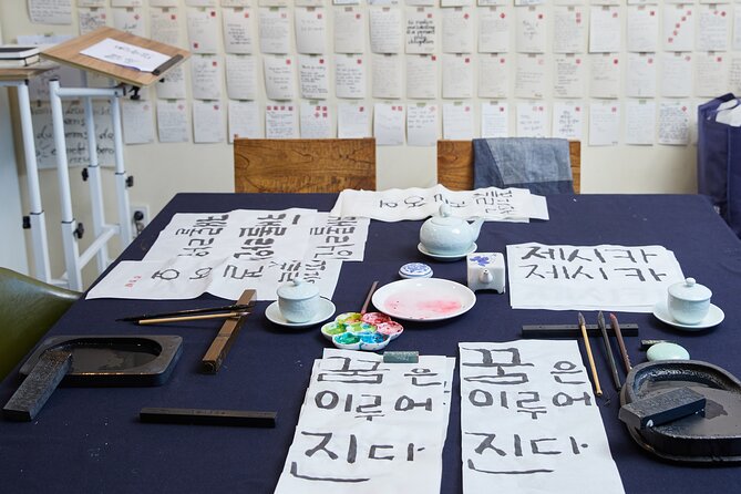 Create a Korean Calligraphy Scroll in Insadong Seoul - Traveler Reviews