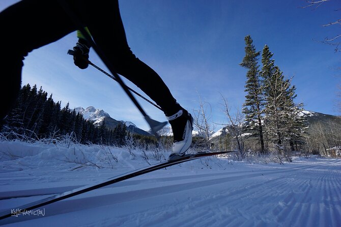 Cross Country Ski Lesson In Kananaskis, Canada