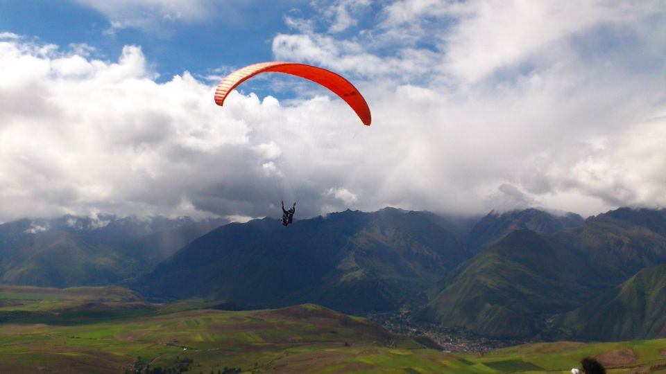 Cusco:Paragliding Flight Over the Sacred Valley of the Incas - Inclusions