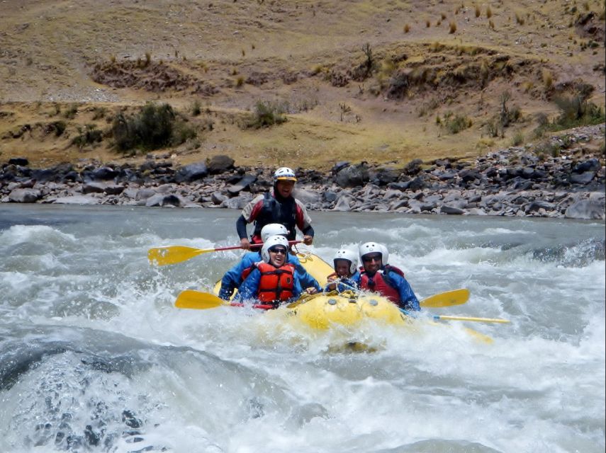 Cusco:Rafting on the Urubamba River and ZiplineSouth Valley - Inclusions