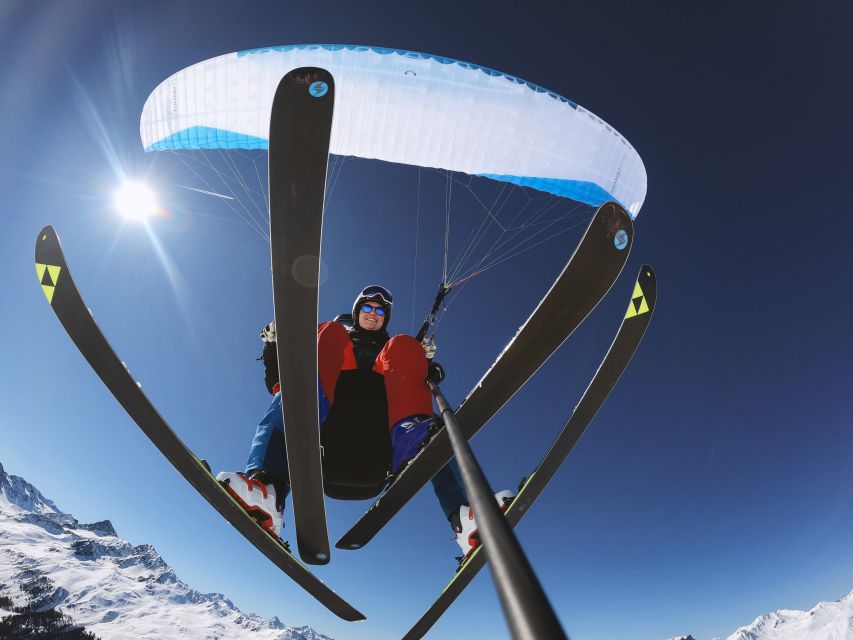 Davos: Ski Paragliding Experience - Flight Process