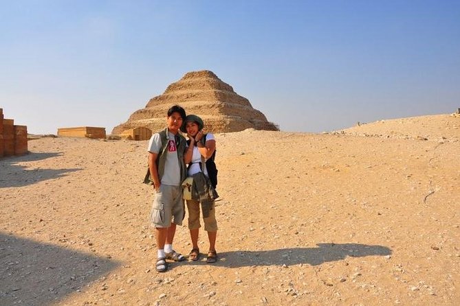 Day Tour Pyramids of Giza, Sakkara,Dahshur, Camel Ride , Lunch - Itinerary Details