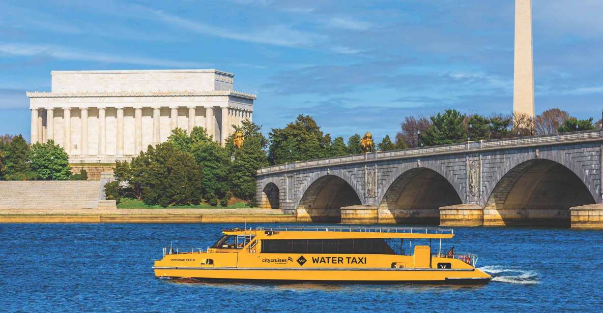 DC: Hop-on Hop-off Bus Tour & Sightseeing Water Taxi Cruise - Customer Reviews